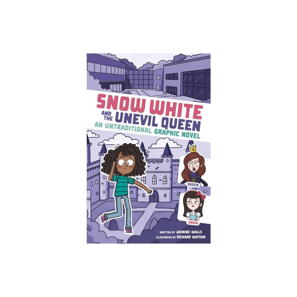 Produktbild för Snow White and the Unevil Queen (häftad, eng)