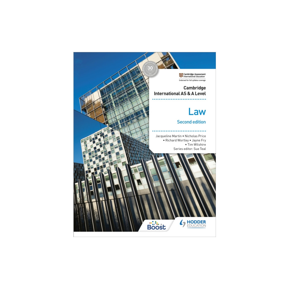 Produktbild för Cambridge International AS and A Level Law Second Edition (häftad, eng)