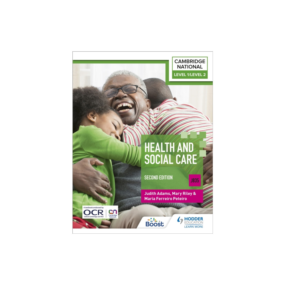 Produktbild för Level 1/Level 2 Cambridge National in Health & Social Care (J835): Second Edition (häftad, eng)