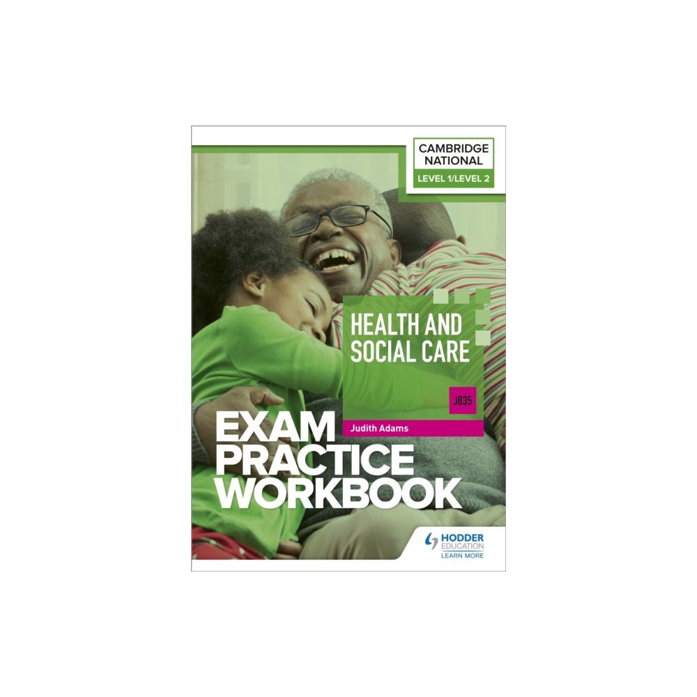 Produktbild för Level 1/Level 2 Cambridge National in Health and Social Care (J835) Exam Practice Workbook (häftad, eng)