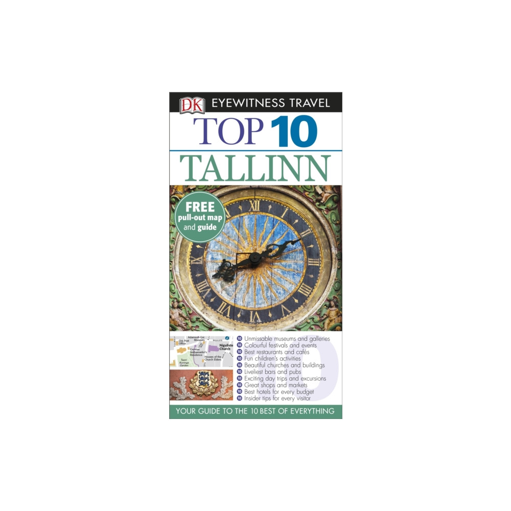 Produktbild för DK Top 10 Tallinn (häftad, eng)
