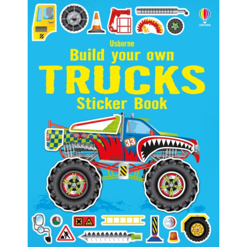 Usborne Publishing Ltd Build Your Own Trucks Sticker Book (häftad, eng)