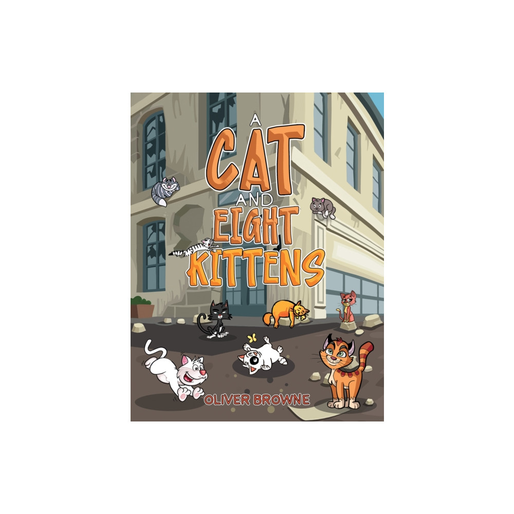 Produktbild för A Cat and Eight Kittens (häftad, eng)