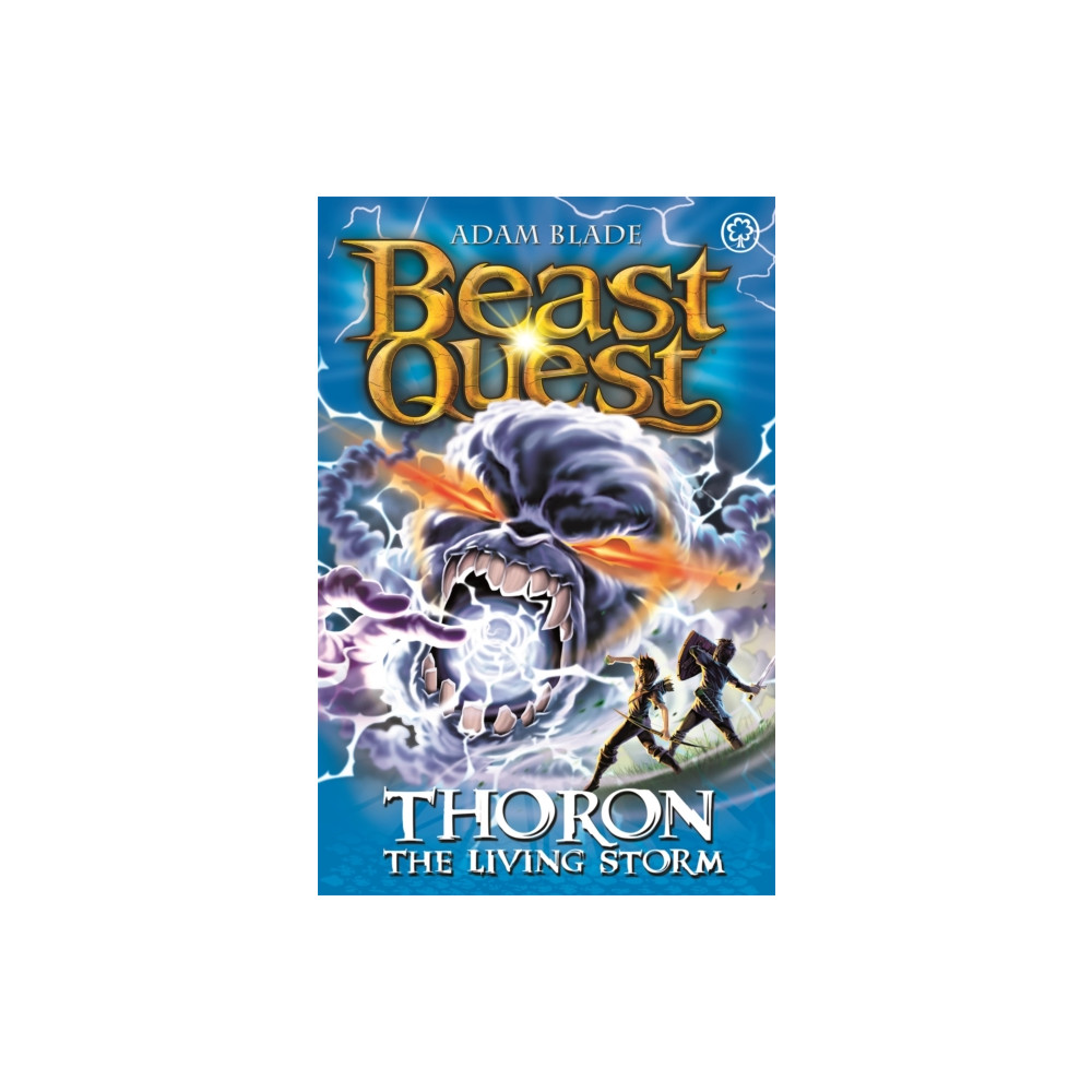 Produktbild för Beast Quest: Thoron the Living Storm (häftad, eng)