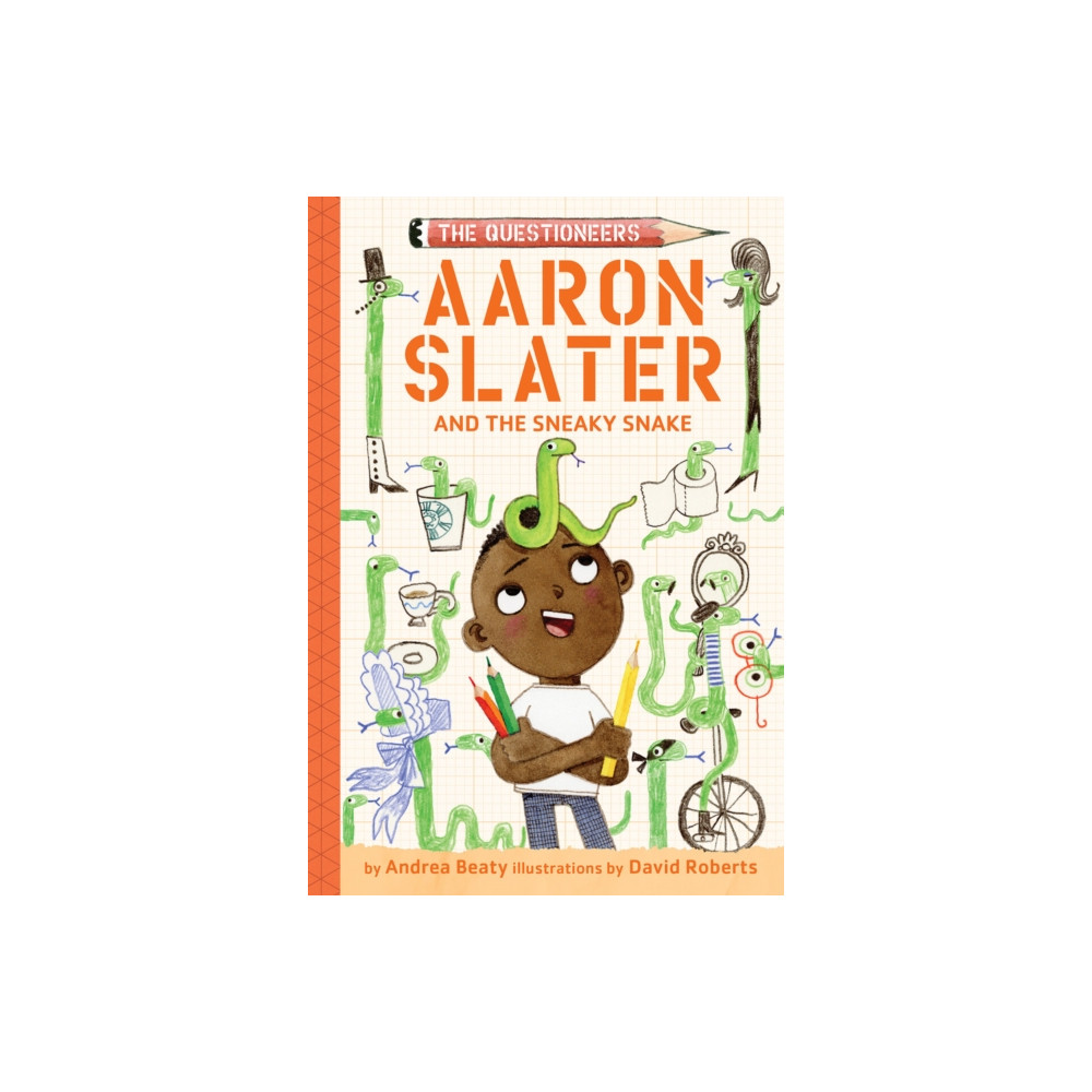 Produktbild för Aaron Slater and the Sneaky Snake (The Questioneers Book #6) (inbunden, eng)