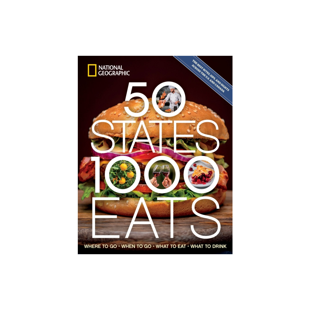 Produktbild för 50 States, 1,000 Eats (häftad, eng)