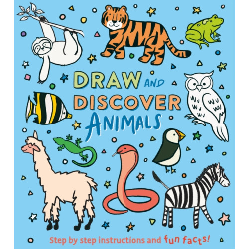 Arcturus publishing ltd Draw and Discover: Animals (häftad, eng)