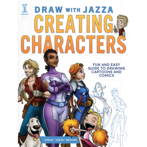 F&W Publications Inc Draw With Jazza - Creating Characters (häftad, eng)