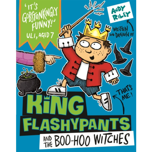Hachette Children's Group King Flashypants and the Boo-Hoo Witches (häftad, eng)