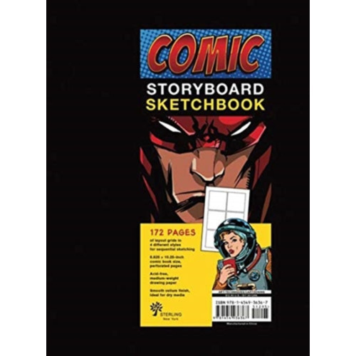 Sterling Publishing Co Inc Comic Storyboard Sketchbook (inbunden, eng)