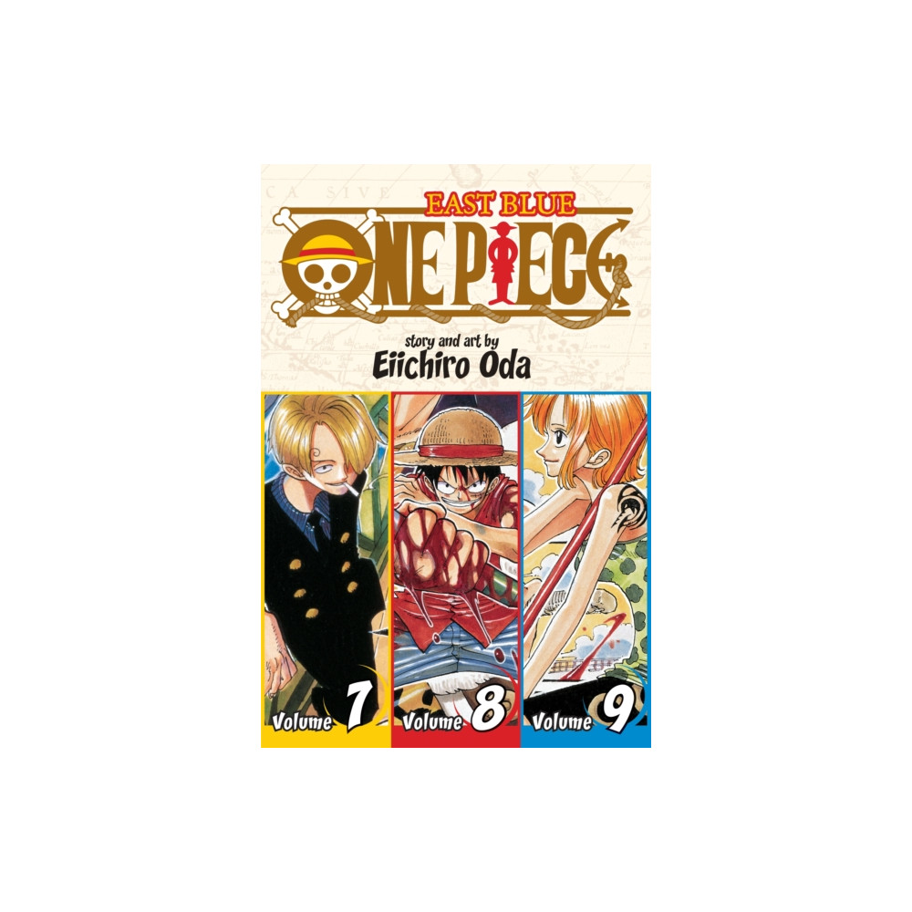 Produktbild för One Piece (Omnibus Edition), Vol. 3 (häftad, eng)