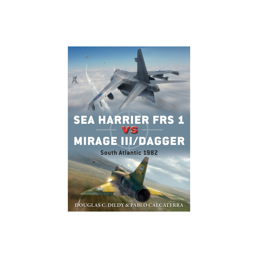 Produktbild för Sea Harrier FRS 1 vs Mirage III/Dagger (häftad, eng)