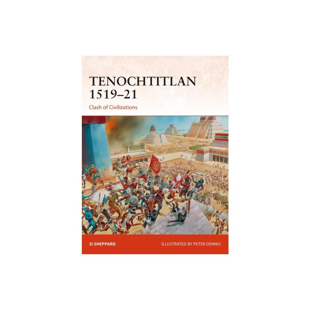 Produktbild för Tenochtitlan 1519–21 (häftad, eng)