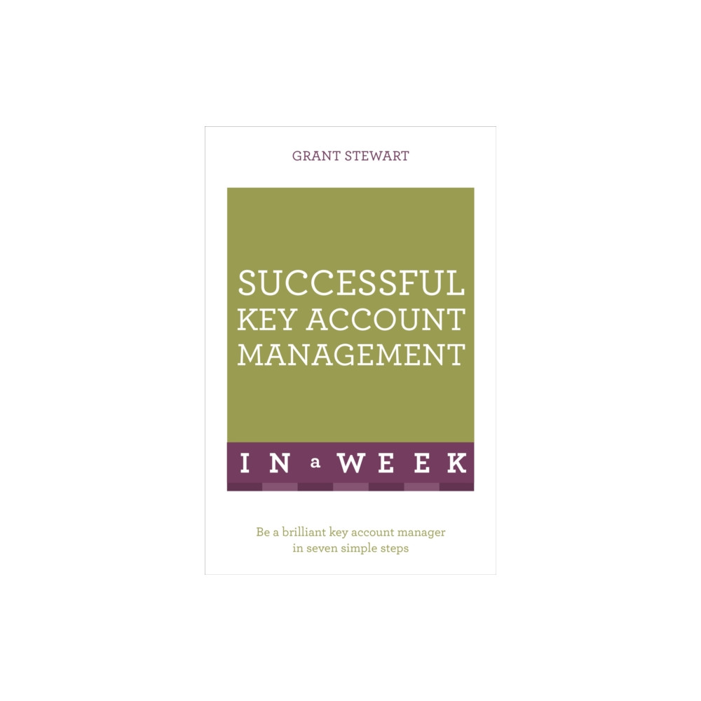 Produktbild för Successful Key Account Management In A Week (häftad, eng)