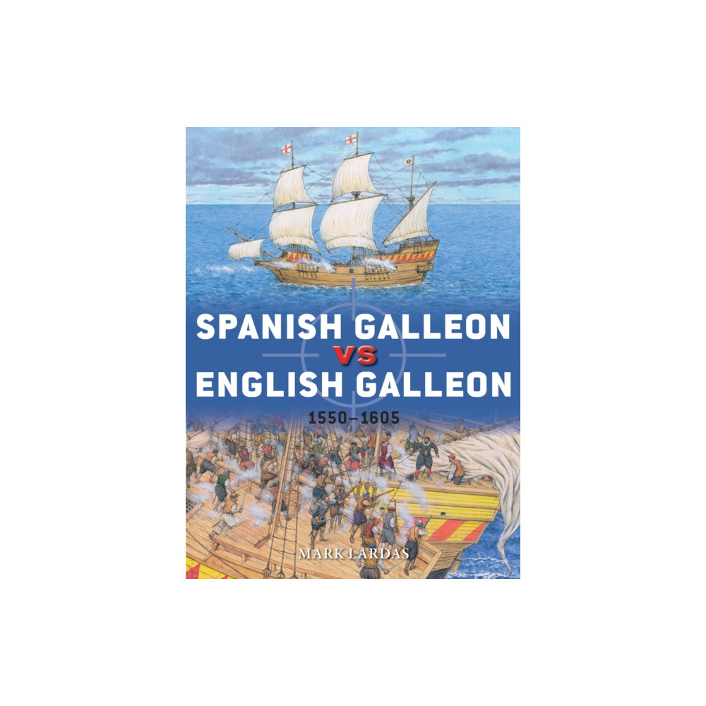 Produktbild för Spanish Galleon vs English Galleon (häftad, eng)