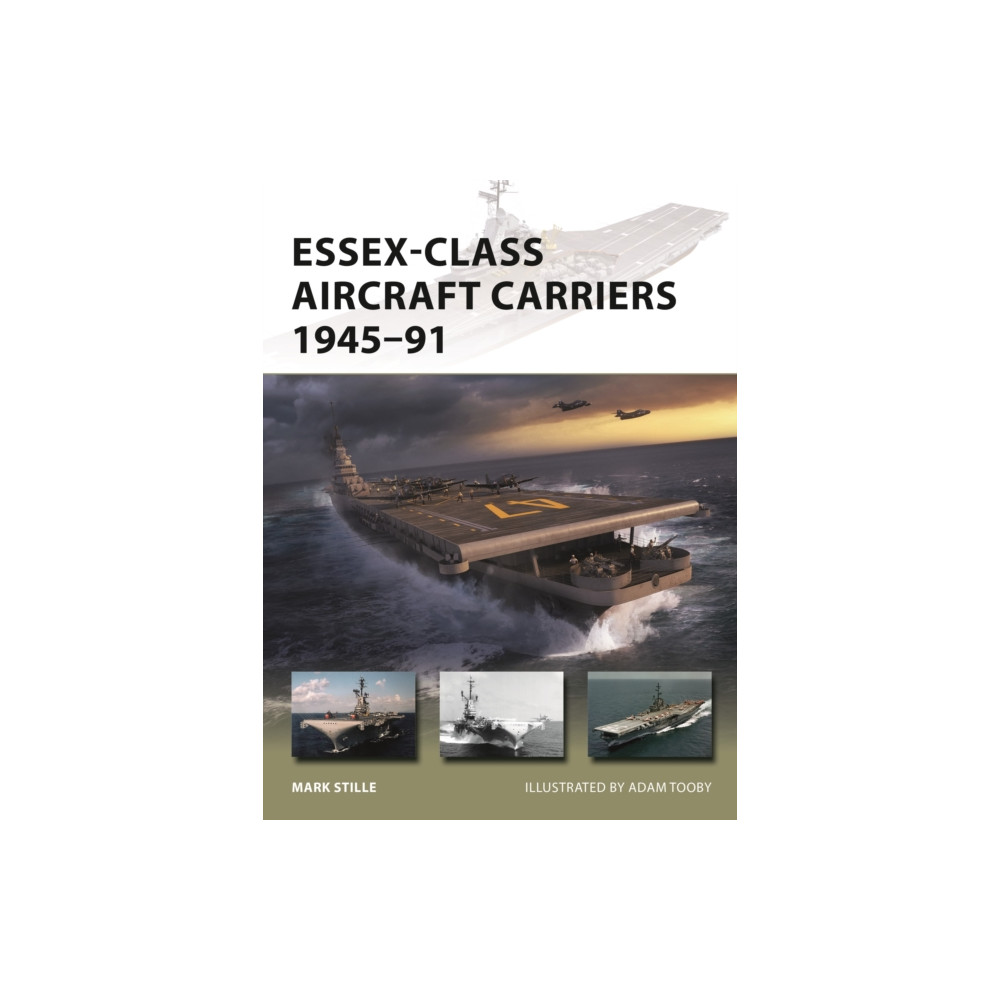 Produktbild för Essex-Class Aircraft Carriers 1945–91 (häftad, eng)