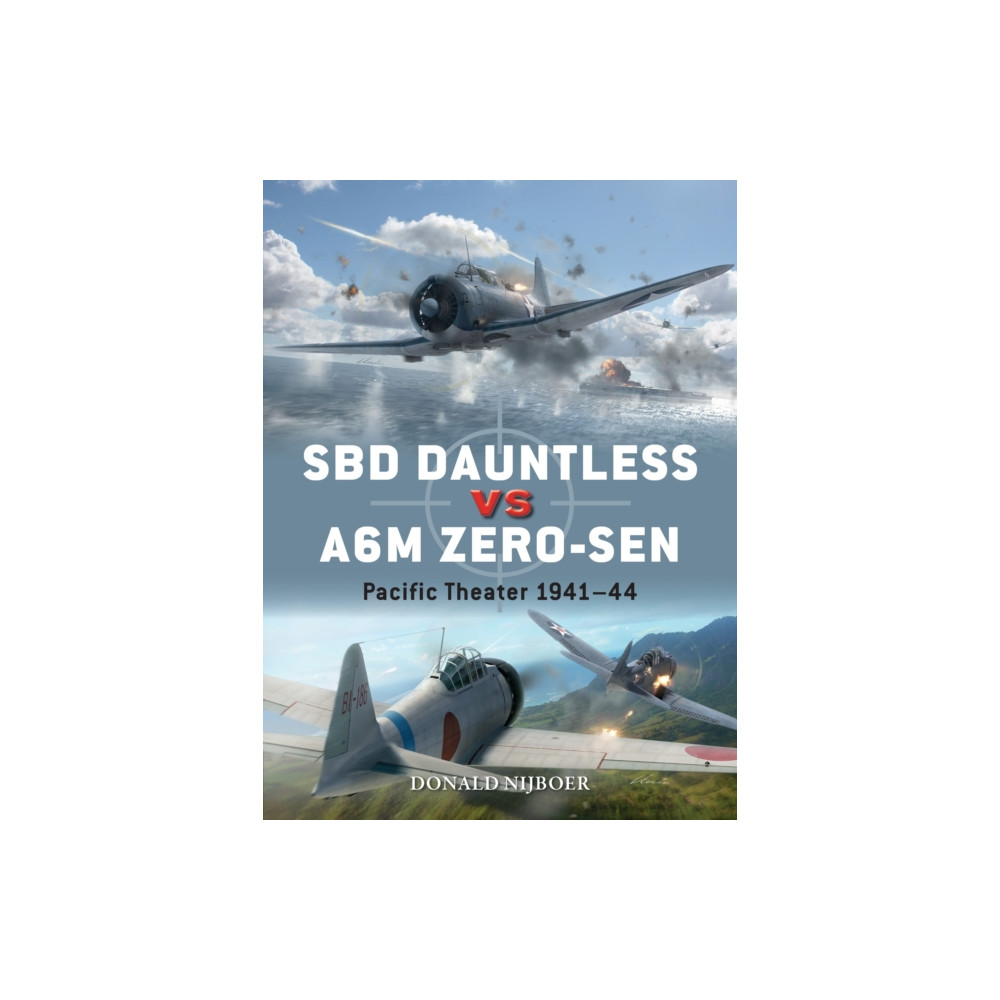 Produktbild för SBD Dauntless vs A6M Zero-sen (häftad, eng)