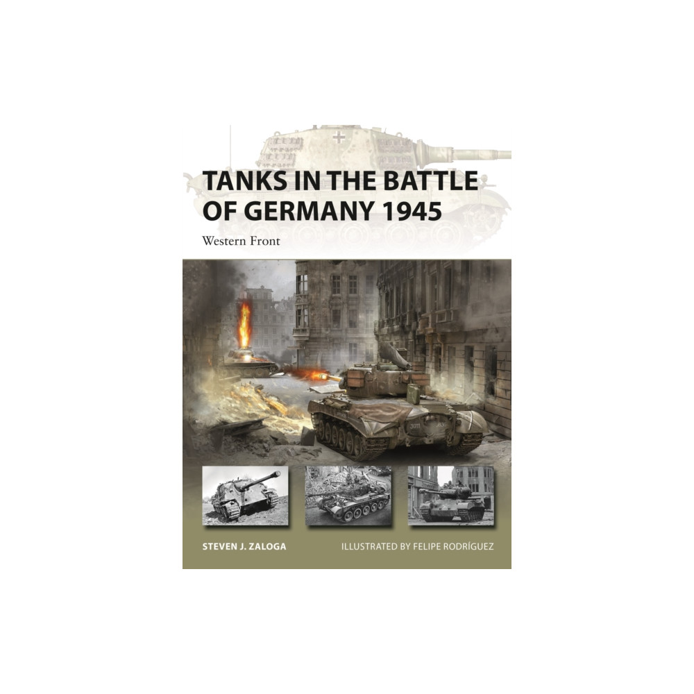 Produktbild för Tanks in the Battle of Germany 1945 (häftad, eng)