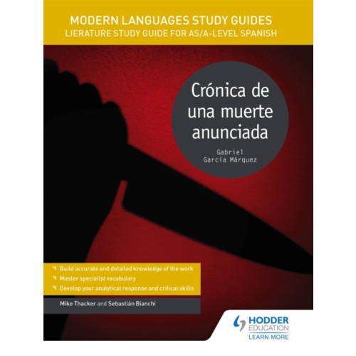 Hachette Learning Modern Languages Study Guides: Cronica de una muerte anunciada (häftad, eng)
