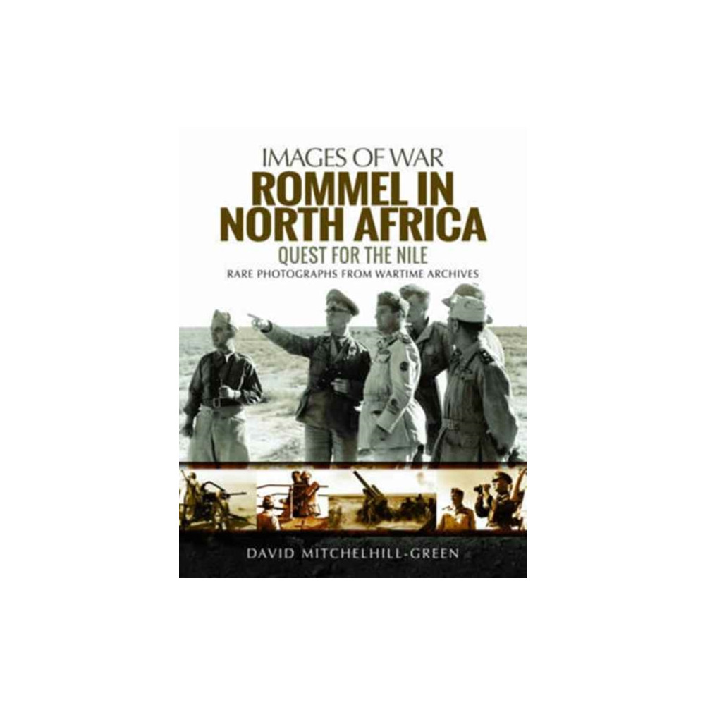 Produktbild för Rommel in North Africa (häftad, eng)