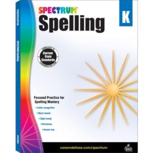 Carson Dellosa Spectrum Spelling Grade K (häftad, eng)