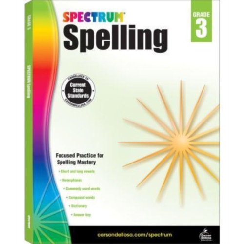 Carson Dellosa Spectrum Spelling Grade 3 (häftad, eng)