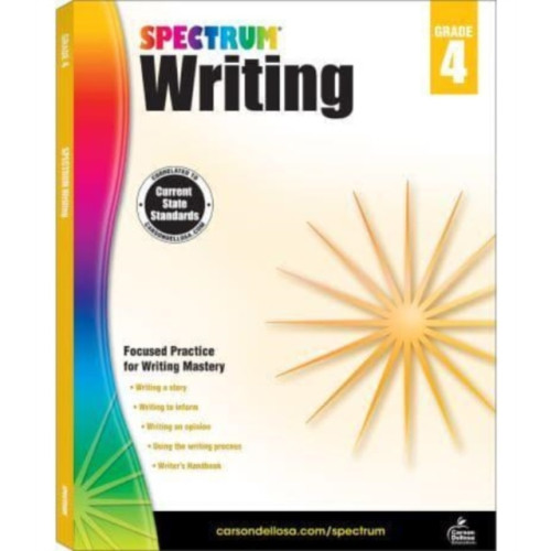 Carson Dellosa Spectrum Writing Grade 4 (häftad, eng)