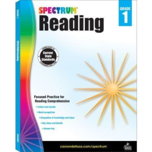 Carson Dellosa Spectrum Reading Workbook Grade 1 (häftad, eng)