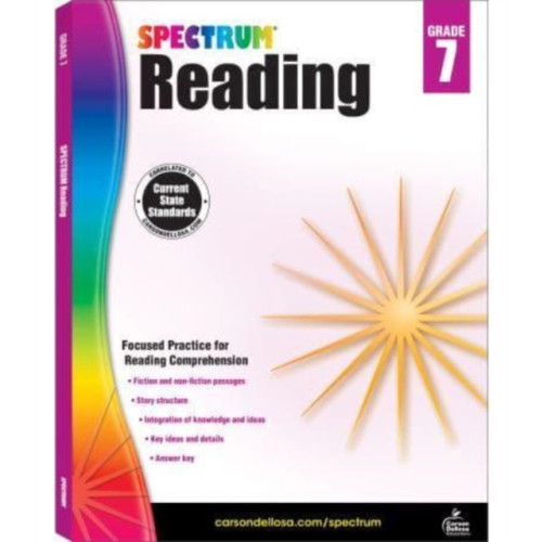 Carson Dellosa Spectrum Reading Workbook Grade 7 (häftad, eng)