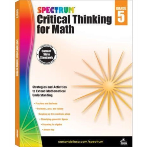 Carson Dellosa Spectrum Critical Thinking for Math Gr 5 (häftad, eng)