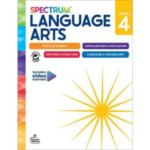 Carson Dellosa Spectrum Language Arts Workbook Grade 4 (häftad, eng)