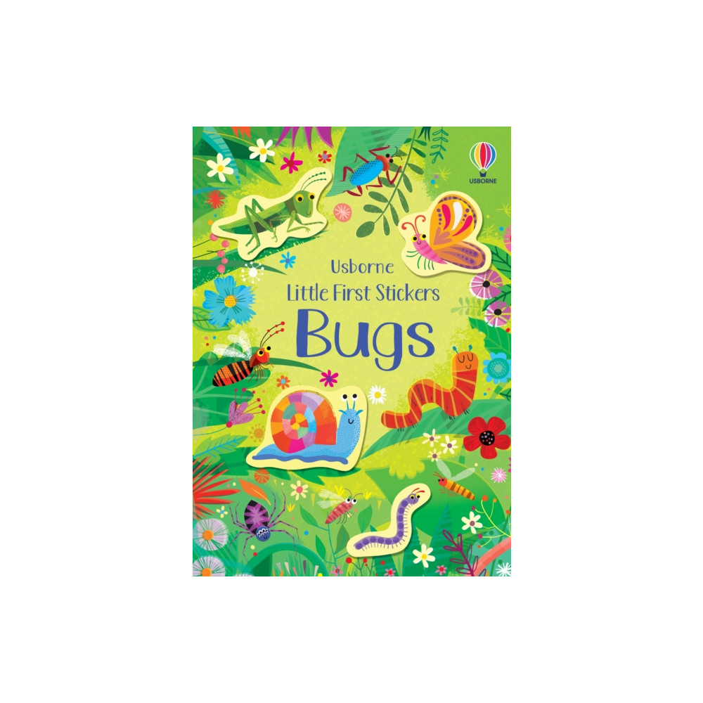 Produktbild för Little First Stickers Bugs (häftad, eng)