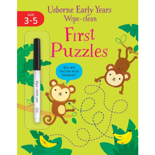 Usborne Publishing Ltd Early Years Wipe-Clean First Puzzles (häftad, eng)