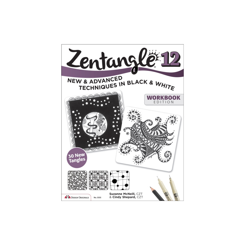 Produktbild för Zentangle 12, Workbook Edition (häftad, eng)
