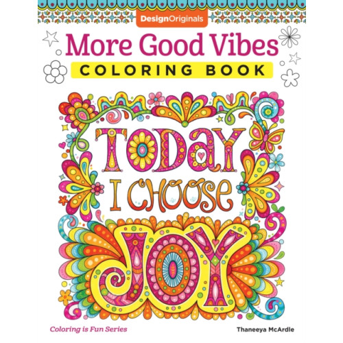 Design Originals More Good Vibes Coloring Book (häftad, eng)
