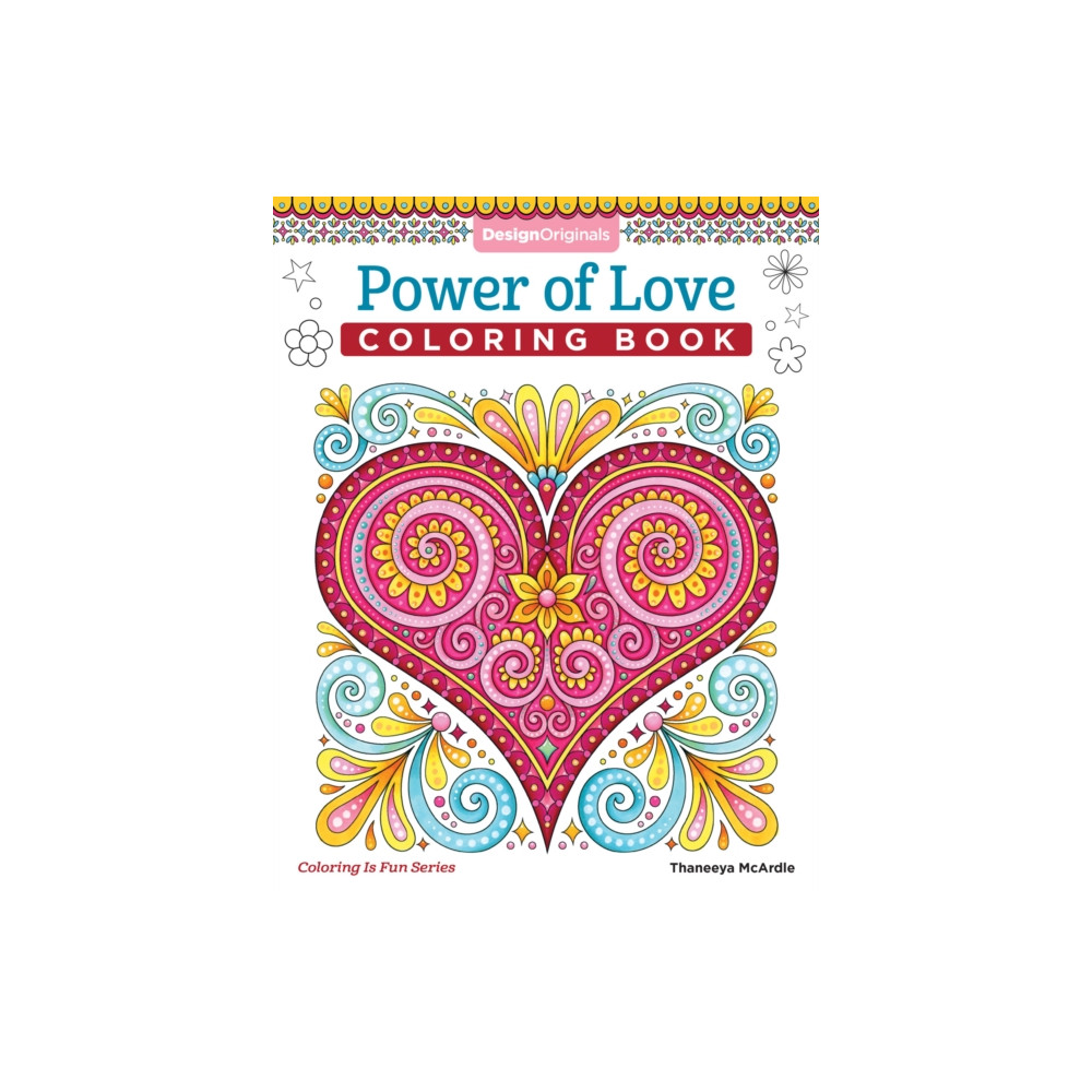 Produktbild för Power of Love Coloring Book (häftad, eng)