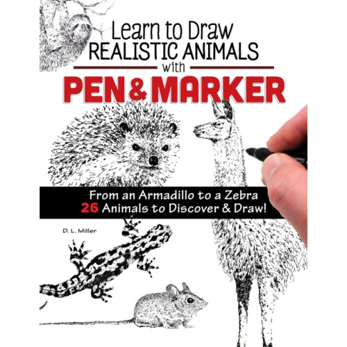 Design Originals Learn to Draw Realistic Animals with Pen & Marker (häftad, eng)
