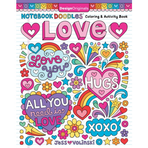 Design Originals Notebook Doodles Love (häftad, eng)