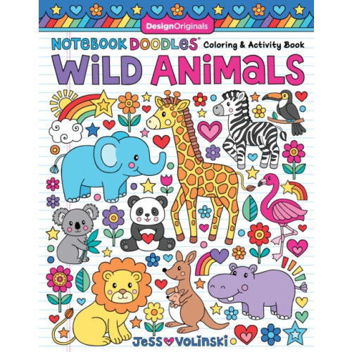 Design Originals Notebook Doodles Wild Animals (häftad, eng)