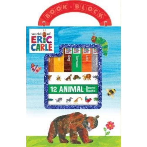 Phoenix International Publications, Incorporated World Of Eric carle Animals My First Library (inbunden, eng)