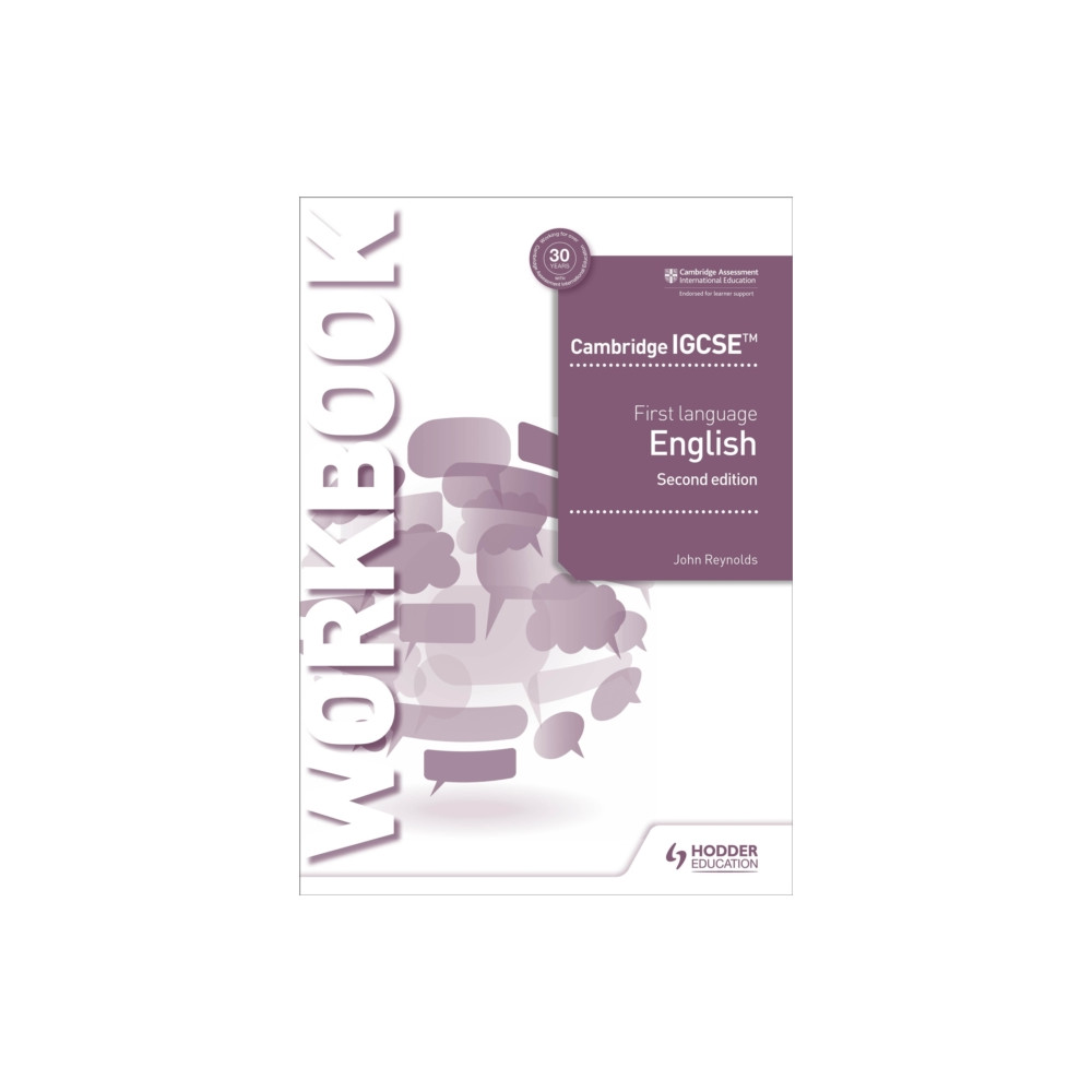 Produktbild för Cambridge IGCSE First Language English Workbook 2nd edition (häftad, eng)