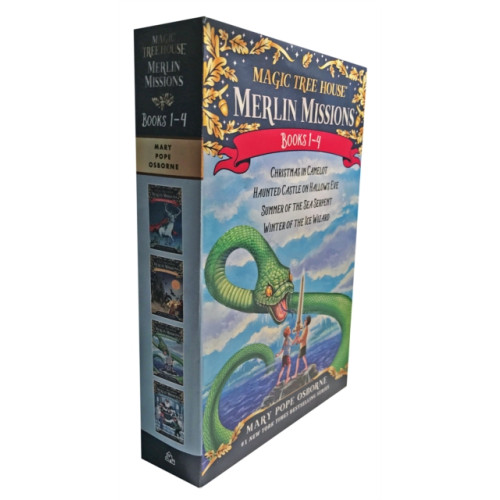 Random House USA Inc Magic Tree House Merlin Missions Books 1-4 Boxed Set (häftad, eng)
