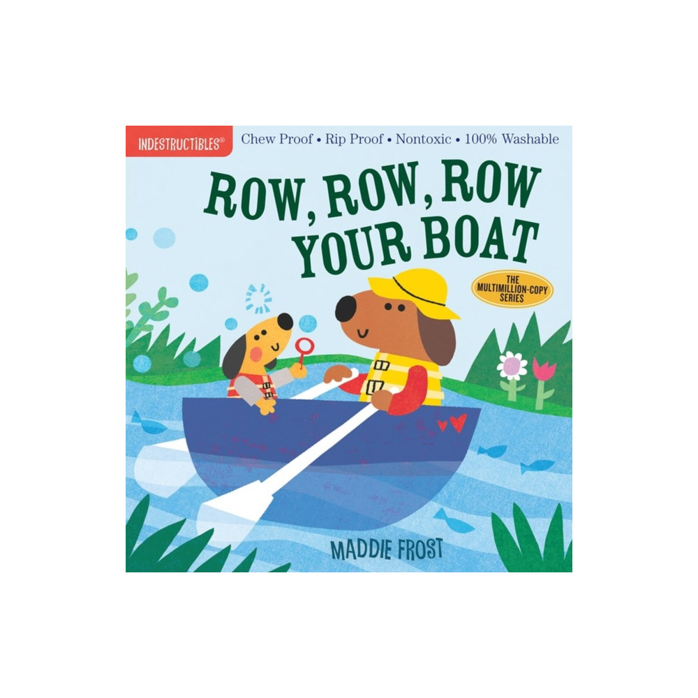 Produktbild för Indestructibles: Row, Row, Row Your Boat (häftad, eng)