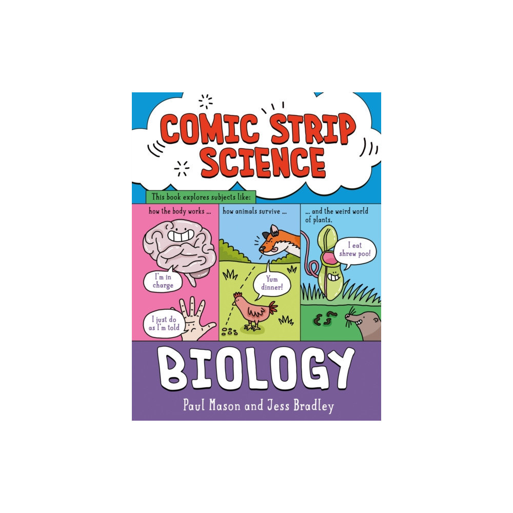 Produktbild för Comic Strip Science: Biology (häftad, eng)