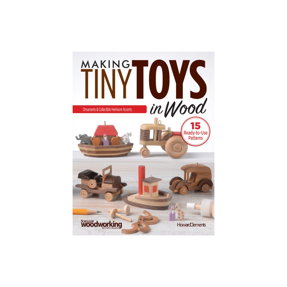 Produktbild för Making Tiny Toys in Wood (häftad, eng)