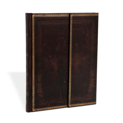 paperblanks Black Moroccan Ultra Lined Hardcover Journal (Wrap Closure) (inbunden, eng)