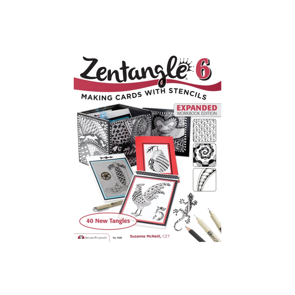 Produktbild för Zentangle 6, Expanded Workbook Edition (häftad, eng)