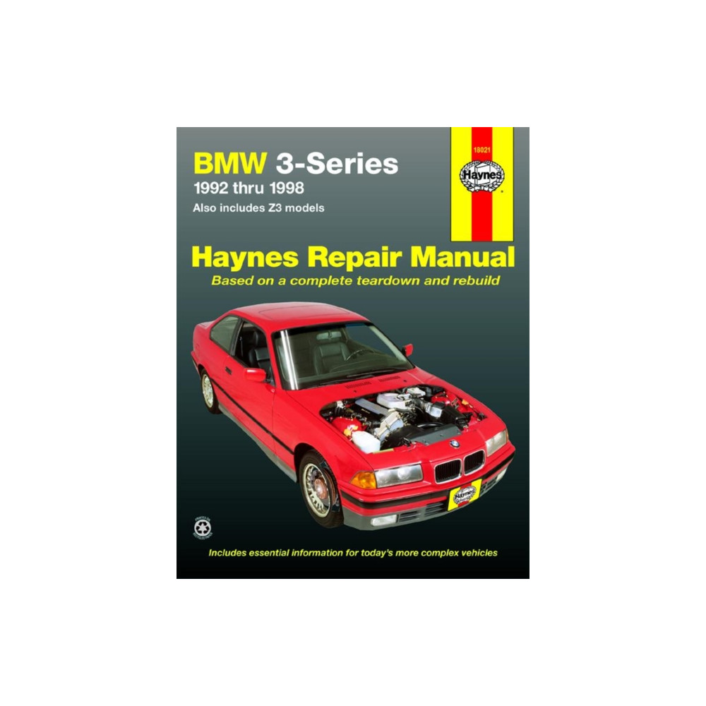 Produktbild för BMW 3 Series (1992-1998) Haynes Repair Manual (USA) (häftad, eng)