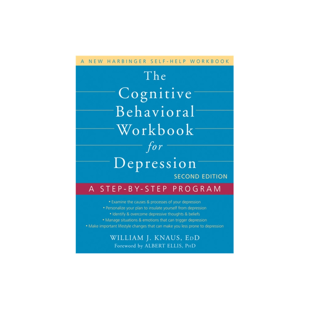 Produktbild för The Cognitive Behavioral Workbook for Depression, Second Edition (häftad, eng)