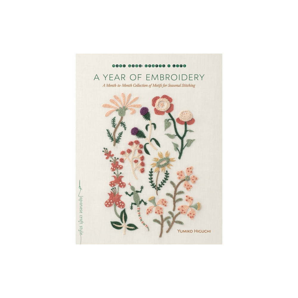 Produktbild för A Year of Embroidery (häftad, eng)
